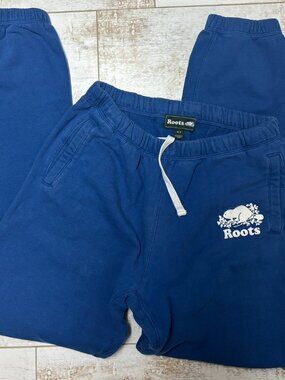 Roots Blue Womens Sweatpants - Size S